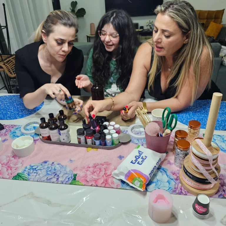 סדנת זרי פרחים מנרות (22)