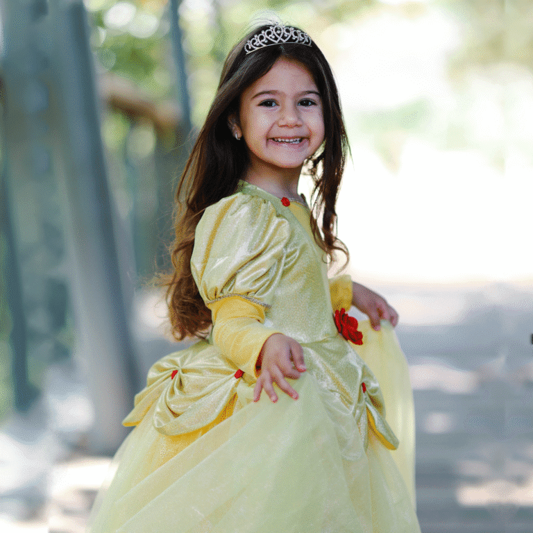 תחפושת בל איכותית לילדות