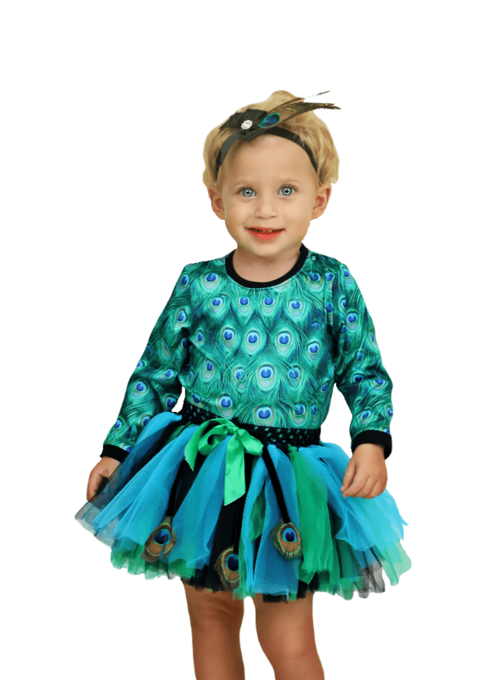 תחפושת טווסית לילדות