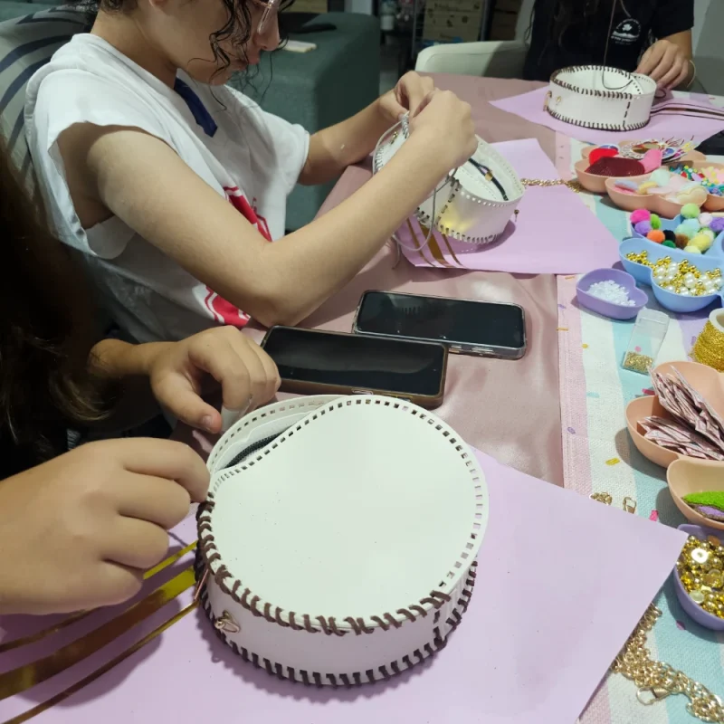 סדנת עיצוב תיקים ליום הולדת