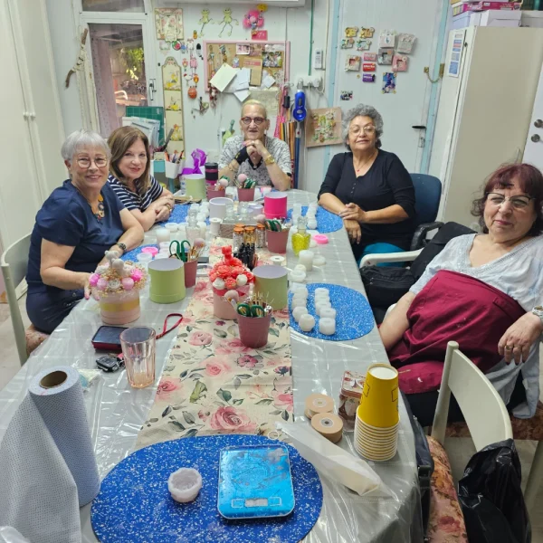 סדנת זרי פרחים מנרות (8)